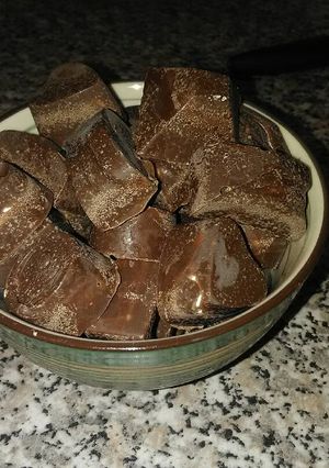 Une photo de Chocolat fourré maison