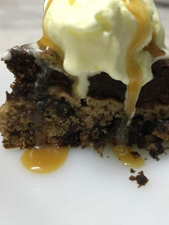 A picture of Brownie Cookie Skillet.