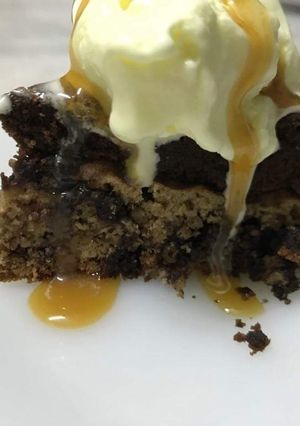 A picture of Brownie Cookie Skillet.