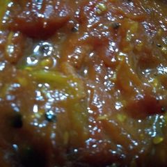 Tomato chutney A picture of Tomato chutney.