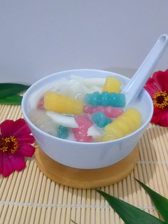 Foto resep Krong Krang Nam Ka Ti Dessert Khas Thailand
