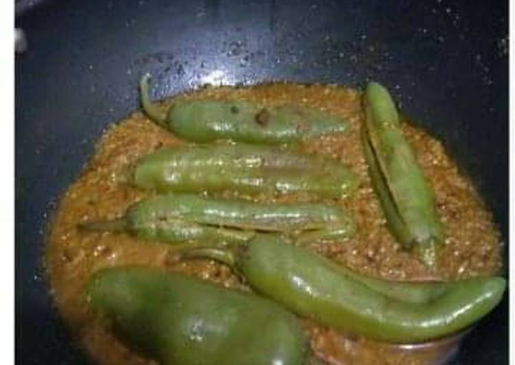 Super Yummy Qeema Bhari Green Chillies