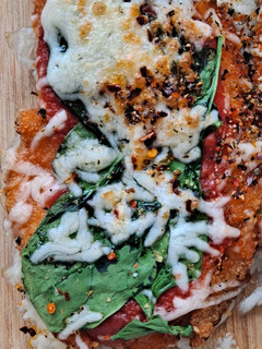 Una foto de Pechugas de pollo a la italiana