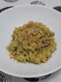 Paste"Fusilli" cu cremă de mazăre