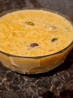 Indiai, sáfrányos rizs puding (Kesar Kheer) recept fotója