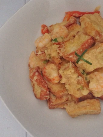 Cara Gampang Membikin Resep Tofu Goreng Telur Asin yang Lezat Anti Ribet, Bikin Ngiler
