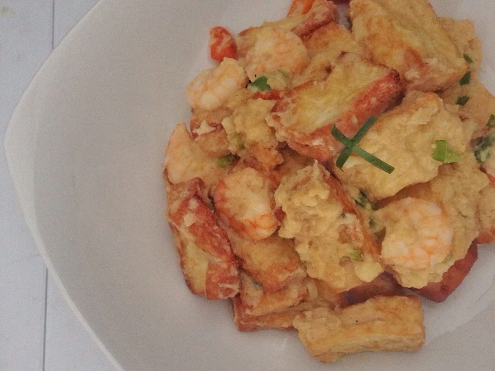 Cara Gampang Membikin Resep Tofu Goreng Telur Asin yang Lezat Anti Ribet, Bikin Ngiler