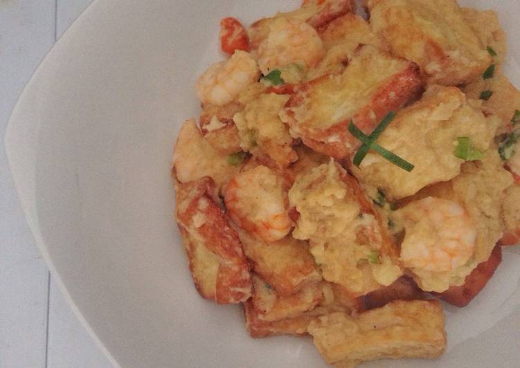 Resep Tofu Goreng Telur Asin oleh Dapoer_Nyonya - Cookpad
