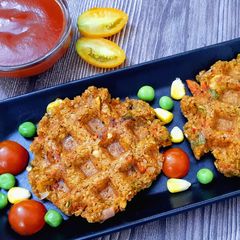 A picture of Quinoa Waffle Bites.