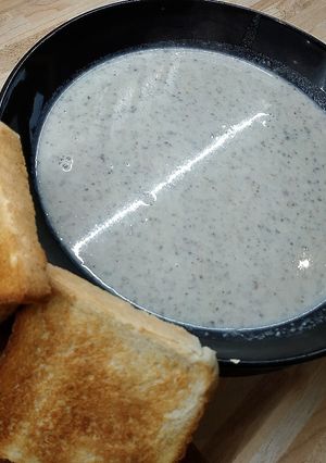 Gomba krémleves 🍄 recept fotója