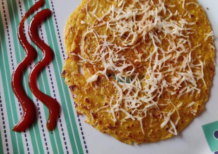 Steps to Prepare Crispy Wheat chilla in A Minutes for Mom