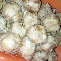 A picture of Yam balls😋😋.