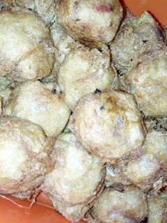 A picture of Yam balls😋😋.