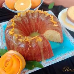 A picture of Orange cake.