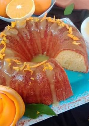 A picture of Orange cake.