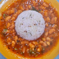 A picture of Rajma In Pressure Cooker.