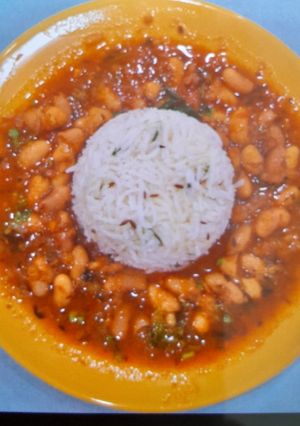 A picture of Rajma In Pressure Cooker.