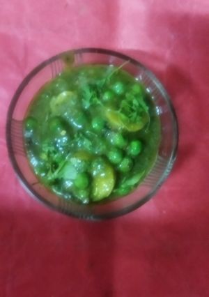 A picture of Green Garlic Veg.