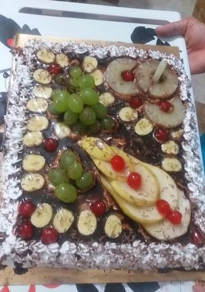 صورة لوصفة كيكة عيد الميلاد