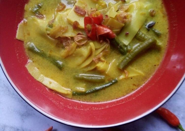 Lodeh Rebung Kacang Panjang