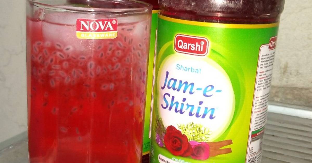Rooh Afza/JameShirin/Lal Sharbat Recipe by Urooba Farman Cookpad