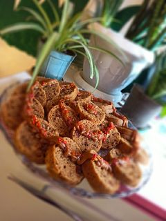 عکسی از دستور کیک نسکافه مغزدار (کیک یک تخم مرغی)