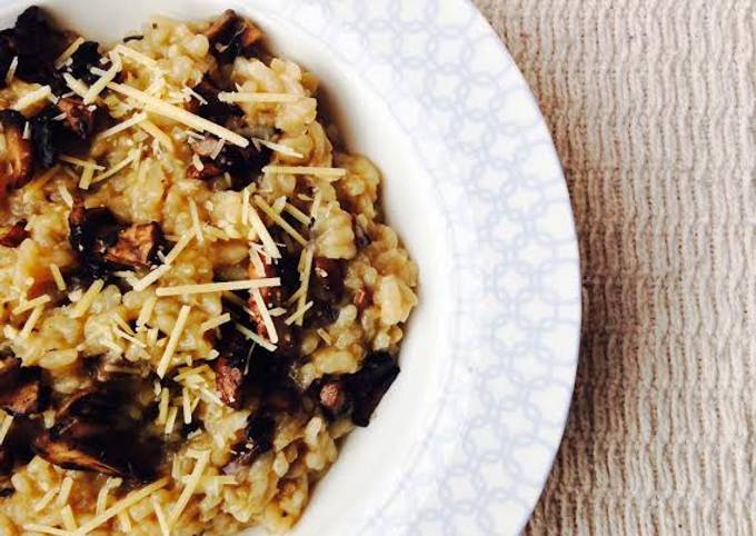 Easiest Way to Prepare Favorite Mushroom Risotto