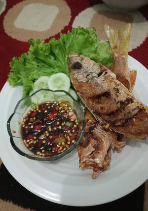 Foto resep Kakap Merah Goreng Sambal Kecap #SelasaBISA
