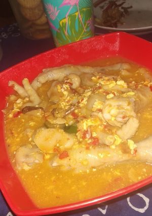 Foto resep Ceker bledek kuah seblak 🍀