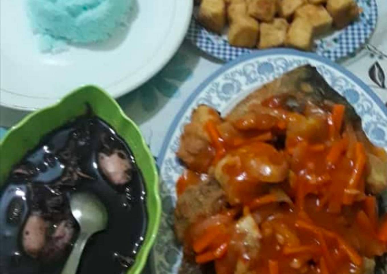 Nasi gurih 🌸🌺 telang