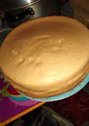 Una foto de Bizcocho de vainilla