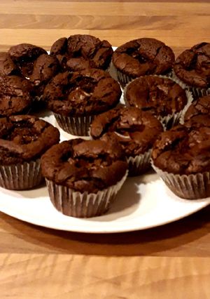 Láva Muffin recept fotója