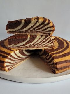 Une photo de Gâteau tigré