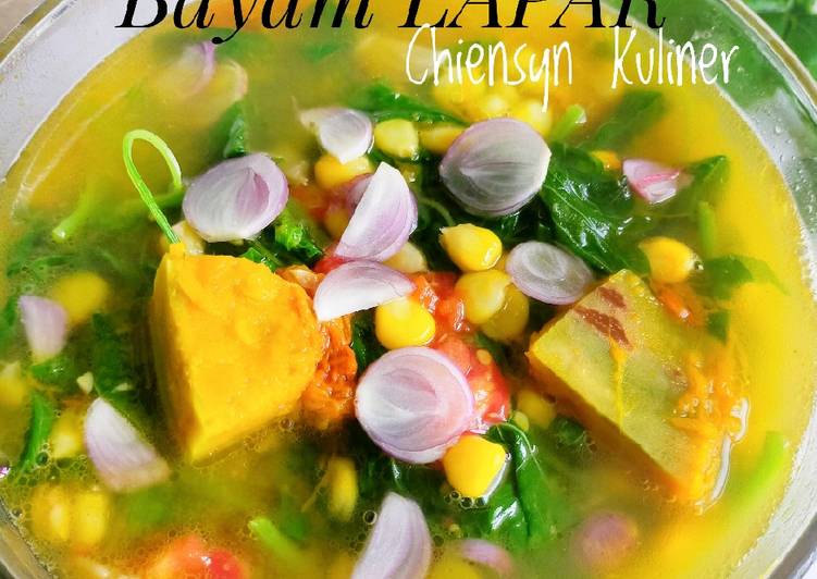 Cara mengolah Bayam LAPAR, Bikin Ngiler