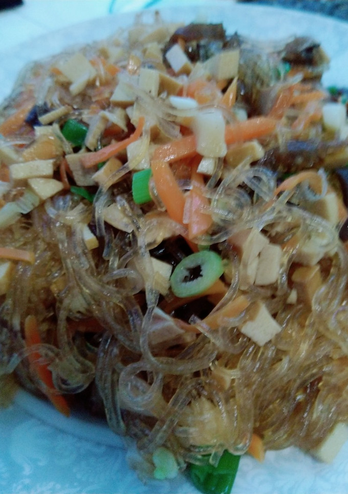 素食螞蟻上樹（方便素）（簡單料理） 的食譜成品照片