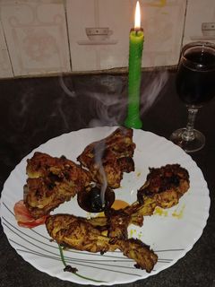 চিকেন তন্দুরি (chicken tandoori recipe in Bengali) রেসিপির প্রধান ছবি