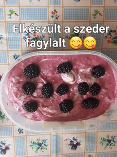 1511. Szeder fagylalt házilag ahogy én készítem ! recept fotója