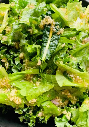 Hình của món Vào bếp cùng con: salad từ vườn nhà bạn.