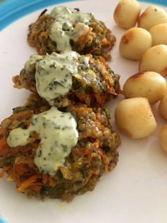 Una foto de Hamburguesas de verduras (veganas)