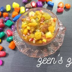 A picture of Mixed Fruit Chaat Cup.