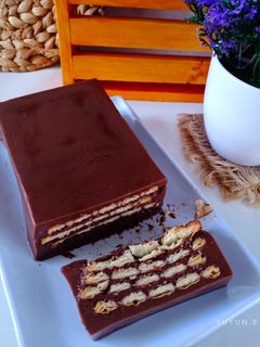 Foto resep Puding lapis crackers