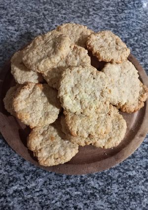 Una foto de Bizcochitos de avena y queso rallado