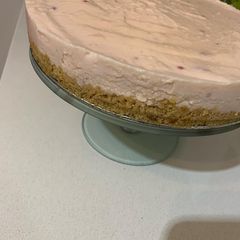 No cook easy cheese cake A picture of No cook easy cheese cake.