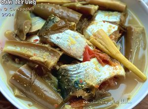 Gambar Asam Pedas Rebus Ikan Patin dan Terung Open House