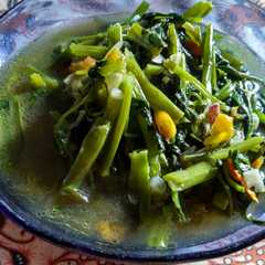 A picture of Tumis Kangkung.