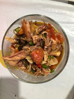 Foto resep Tumis cumi asin