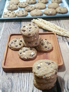 Foto resep Choco Almond Cookies