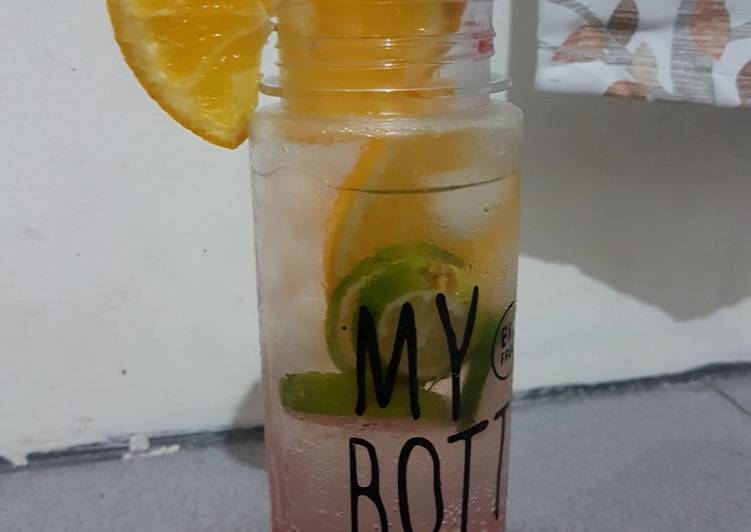 Mocktail : Red Lime Squash