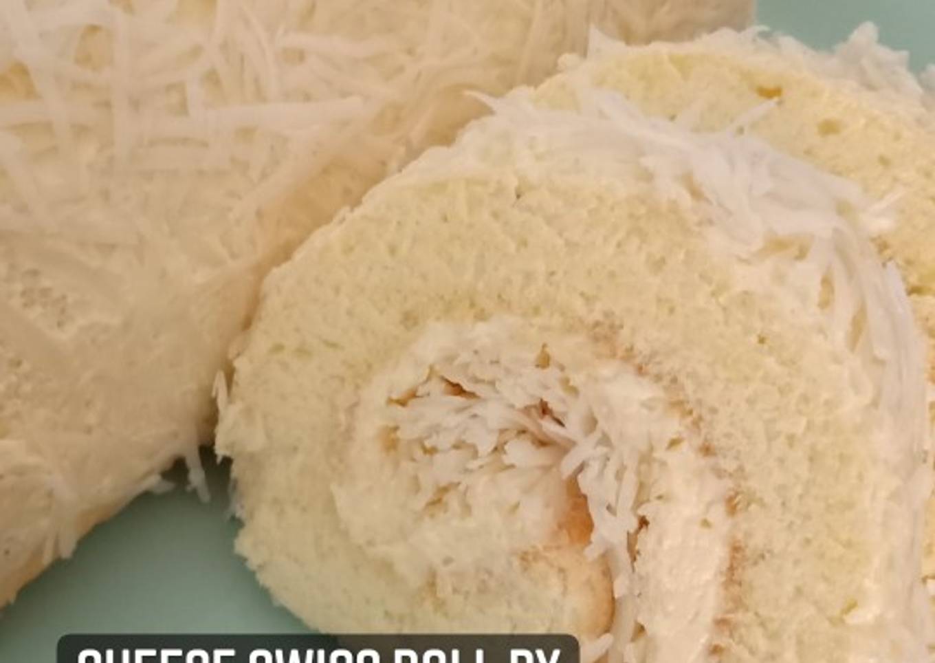 Cheese swiss roll by @dapurAmi
