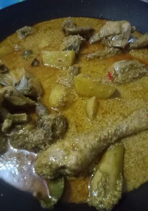 Foto resep Gulai ayam kampung ala Medan